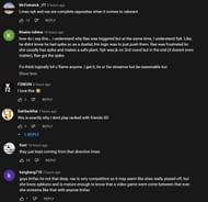 Fans react to the comical moment (Image via OTV POG YouTube)